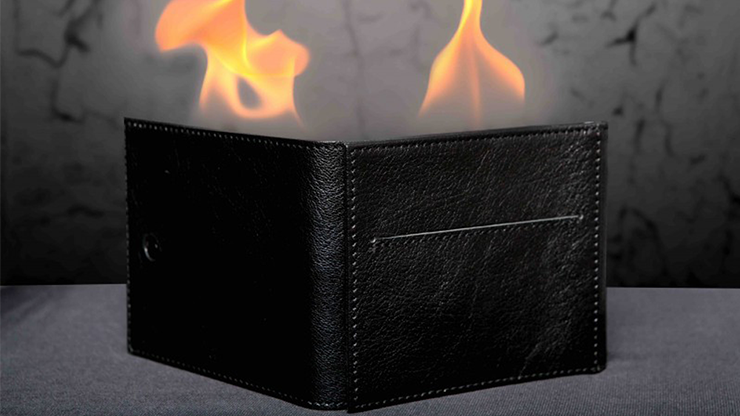 Perfect Fire Wallet by Victor Voitko Trick