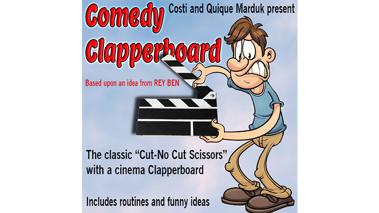 Comedy Clapperboard by Costi and Quique Marduk Trick