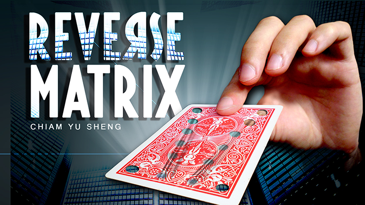 REVERSE MATRIX RED (Gimmicks and Online Instructions) by Chiam Yu Sheng Trick