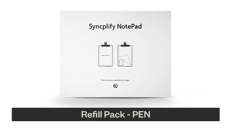 Syncplify NotePad Refill Pen by TCC Trick