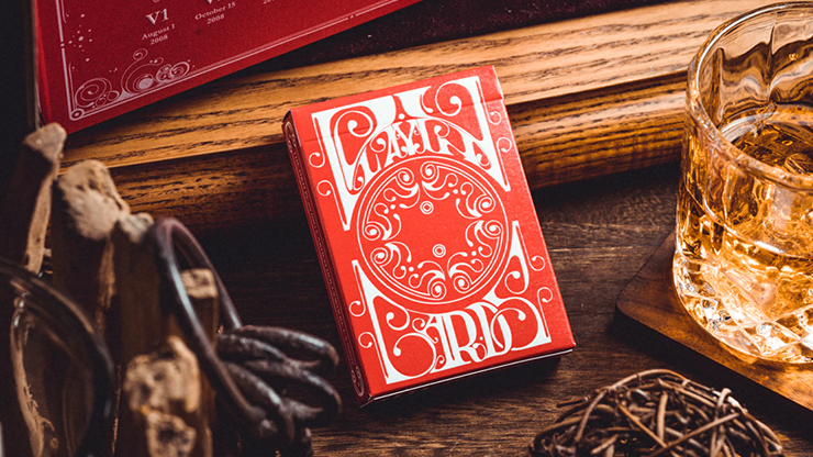 Smoke & Mirrors V8 Red (Standard) Edition Playing Cards by Dan & Dave