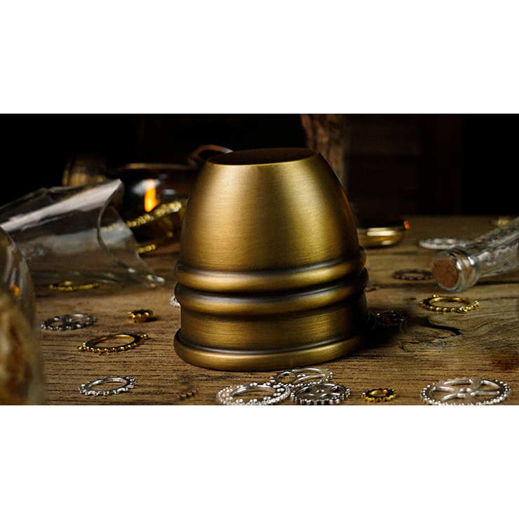 Artistic Chop cup and balls (Brass) by TCC Trick
