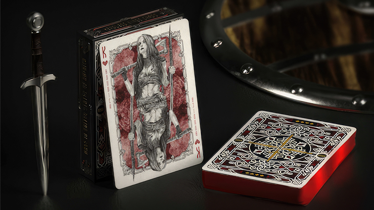 Warrior Women (Gilded) Playing Cards by