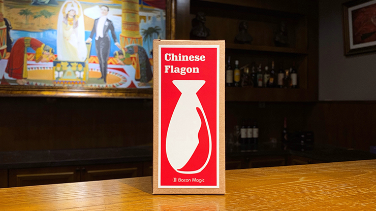 The Chinese Flagon SMALL (Gimmick and Online Instructions) by Bacon Magic Trick