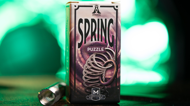 SPRING PUZZLE (Gimmicks and Instructions) by Apprentice Magic Trick