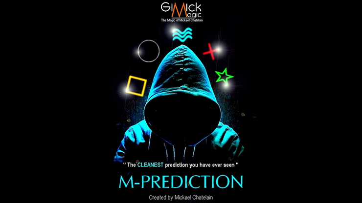 M PREDICTION RED (Gimmick and Online Instructions) by Mickael Chatelain Trick