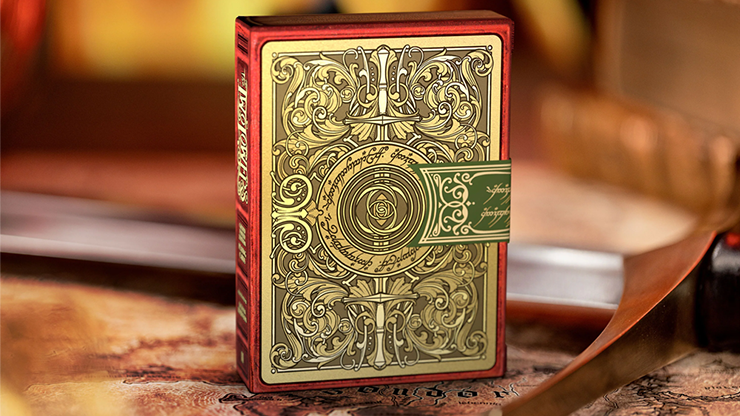 The Lord of the Rings Two Towers Playing Cards (Foil and Gilded Edition) by Kings Wild