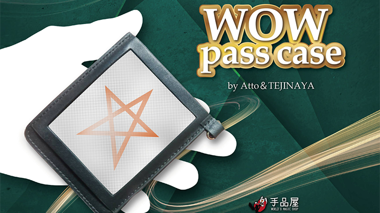 WOW PASS CASE (Gimmick and Online Instructions) by Katsuya Masuda Trick