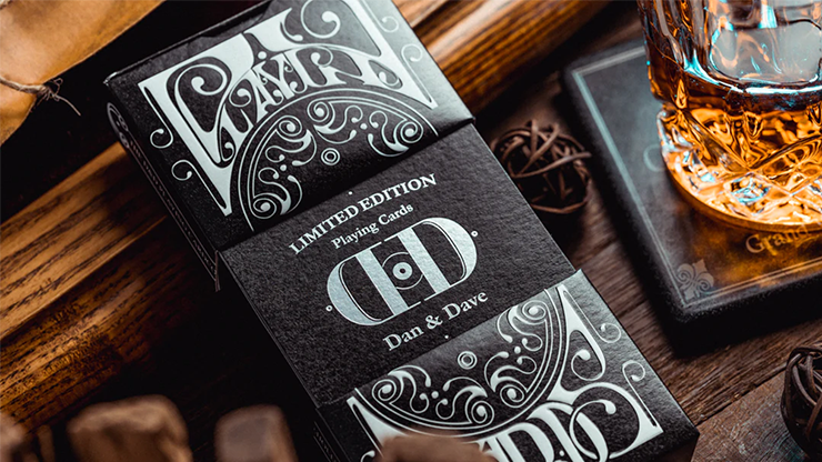 Smoke & Mirror (Mirror Black) Deluxe Limited Edition Playing Cards by Dan & Dave