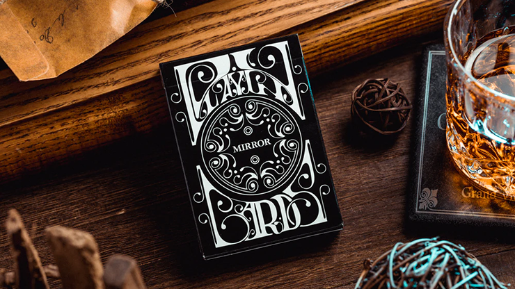 Smoke & Mirror (Mirror Black) Standard Limited Edition Playing Cards by Dan & Dave