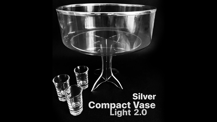 Compact Vase Light SILVER by Victor Voitko Trick