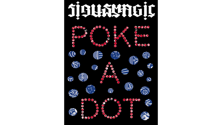 POKE A DOT BLUE (Gimmicks and Online Instructions) by Sirus Magic Tricks