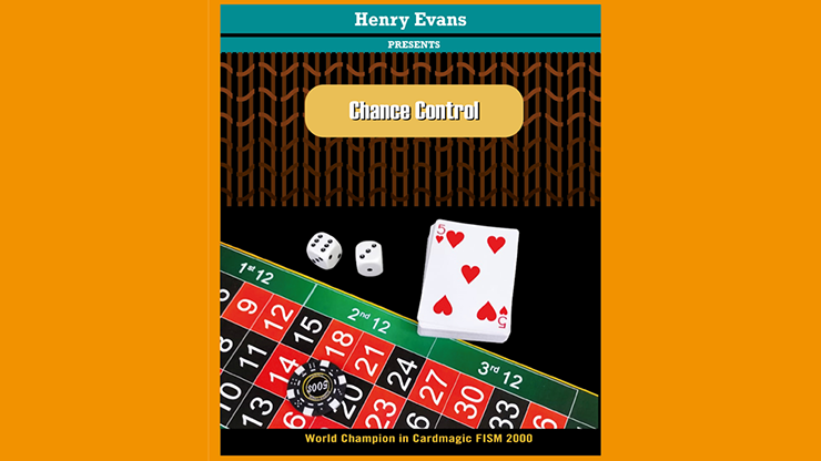 Chance Control Red (Gimmicks and Online Instructions) by Henry Evans Trick