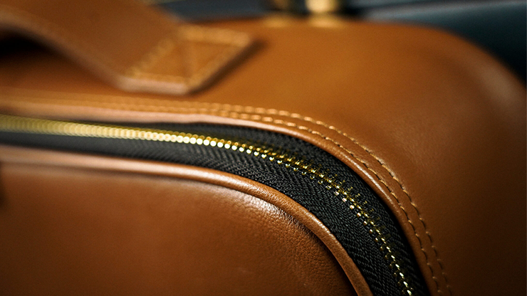Luxury Genuine Leather Close Up Bag (Tan) by TCC Trick