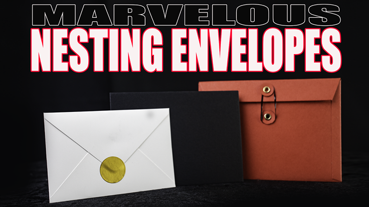 Marvelous Nesting Envelopes (Gimmicks and Online Instructions) by Matthew Wright Trick