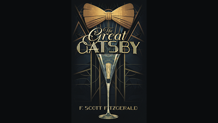 The Great Gatsby NEW VERSION Book Test (Gimmick and Online Instructions) by Josh Zandman Trick