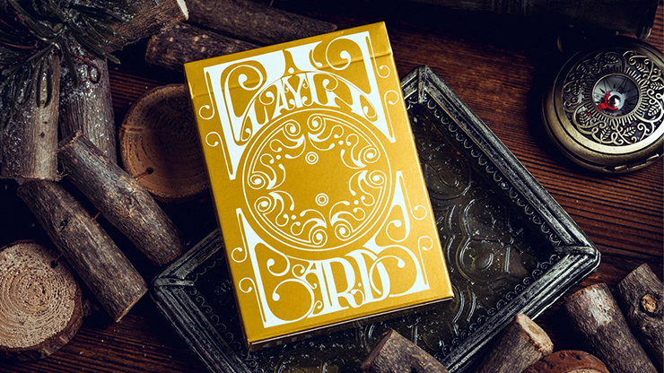 Smoke & Mirrors V9 Gold (Standard) Edition Playing Cards by Dan & Dave