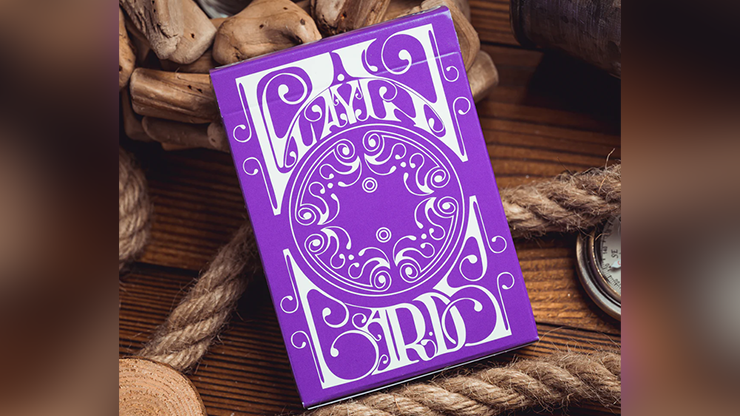 Smoke & Mirrors V9 Purple (Standard) Edition Playing Cards by Dan & Dave