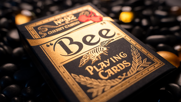 Limited Bee X Cherry 3 deck Set (Blue Red and Black) Playing Cards