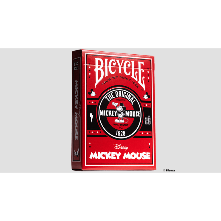 Bicycle Disney Classic Mickey Mouse (Red) by US Playing Card Co.