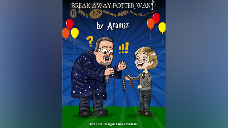 BREAK AWAY POTTER WAND by Aramiz Trick