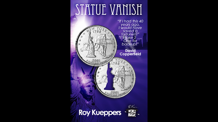 Statue Vanish (Gimmicks and Online Instructions) by Roy Kueppers Trick