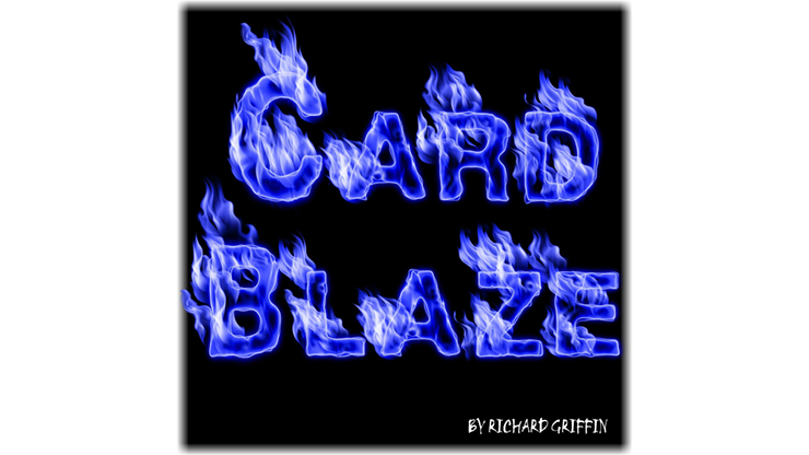 CARD BLAZE by Richard Griffin Trick