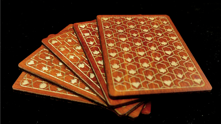 Wooden ESP Cards by Joker Magic Trick