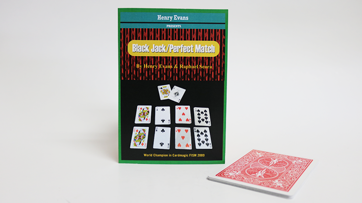 Black Jack/ Perfect Match Red (Gimmicks and Online Instructions) by Henry Evans and Raphael Seara Trick