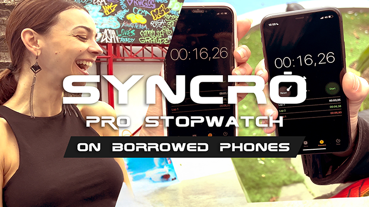 Syncro Pro Stopwatch by Magic Pro Ideas Trick