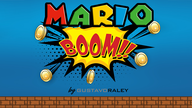 MARIO BOOM (Gimmicks and Online Instructions) by Gustavo Raley Trick