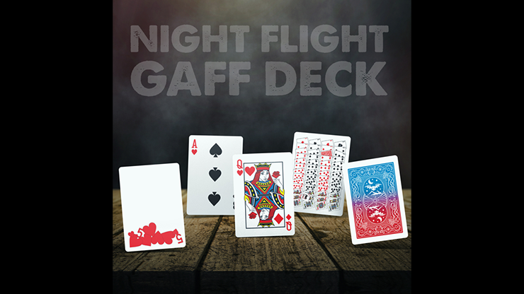 Elite Night Flight (Gaff) Playing Cards by Steve Dela Trick