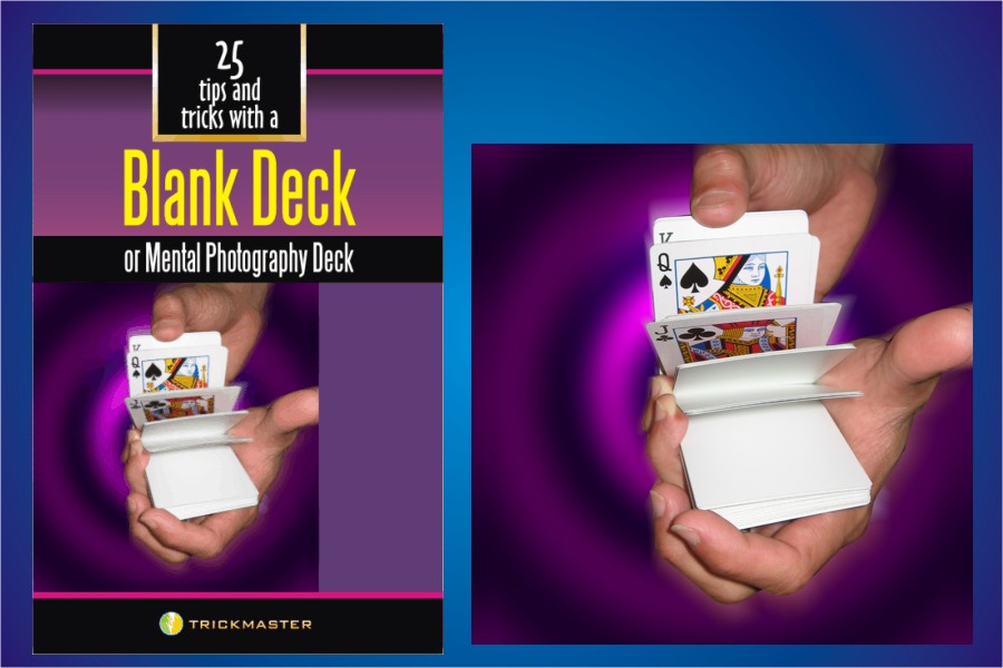 Blank Magic Card Deck with Book Kit by T