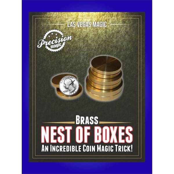 Nest of Boxes Brass by Trickmaster