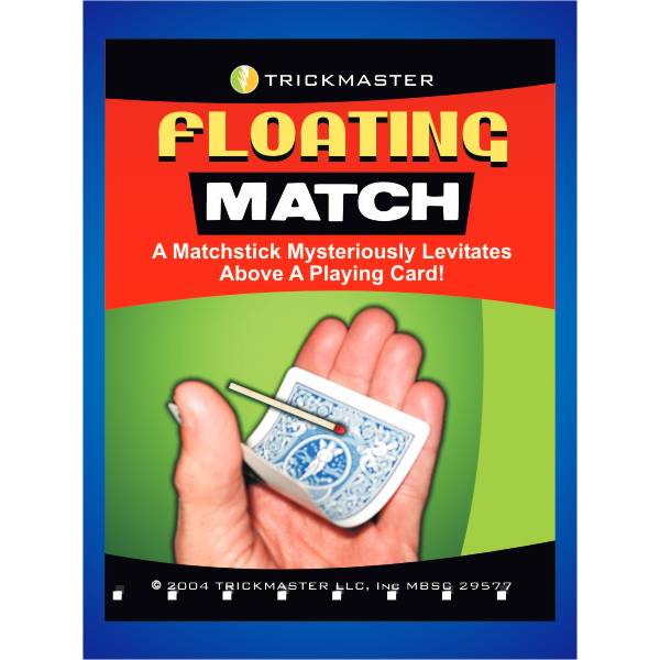 Floating Match on Card by Trickmaster