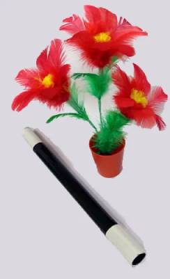 Flowers From Wand In Pot – Deluxe
