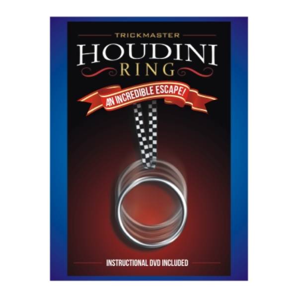 Houdini Ring with DVD by Trickmaster