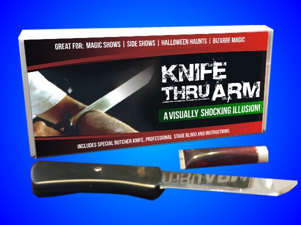 Knife thru Arm by Trickmaster