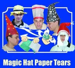 Santa Hat Paper Tear Pack of 12
