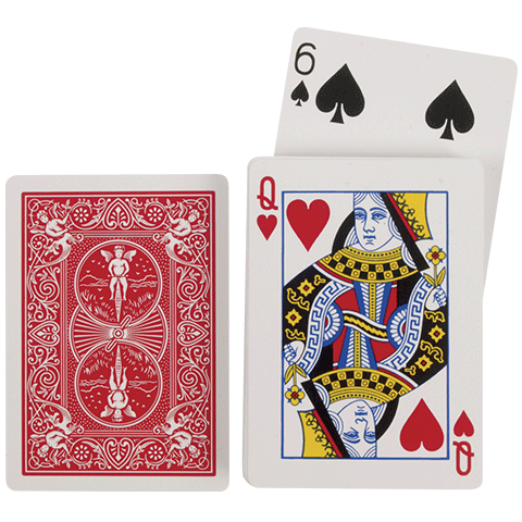 Rising Card Deck Red