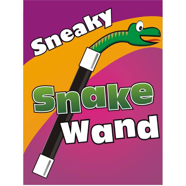 Sneaky Snake Wand by Trickmaster