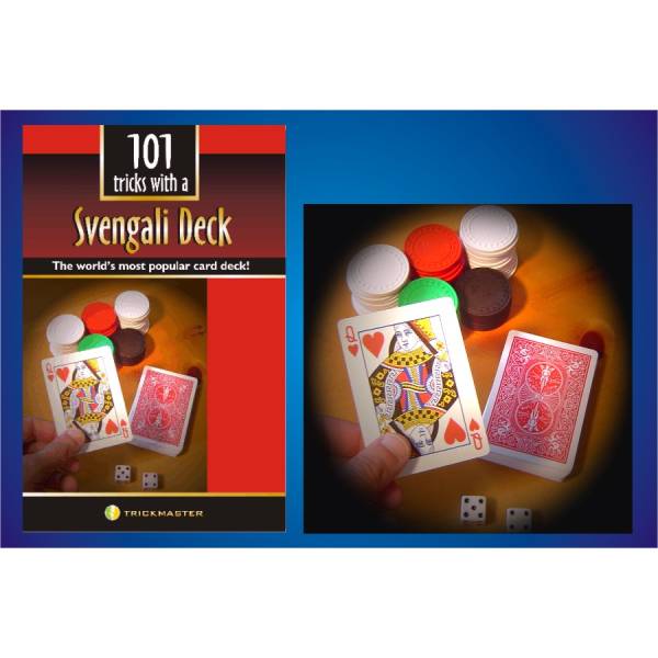 Svengali Deck with Book kit Bicycle Poker by Trickmaster