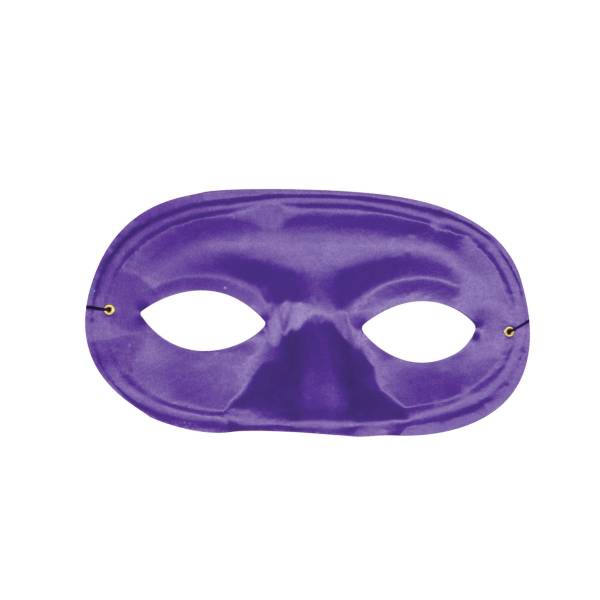 Domino Half Mask Purple