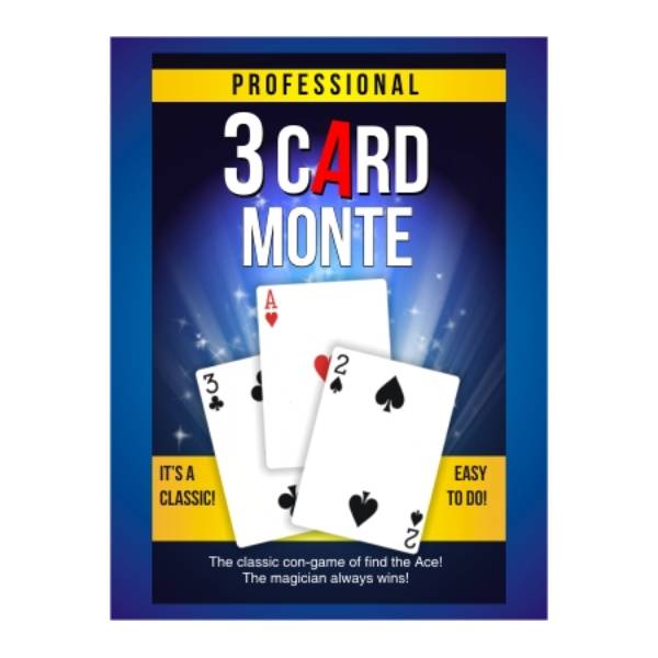 Three Card Monte Professional by Trickmaster
