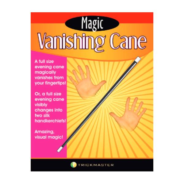 Vanishing Cane Steel Silver by Trickmaster