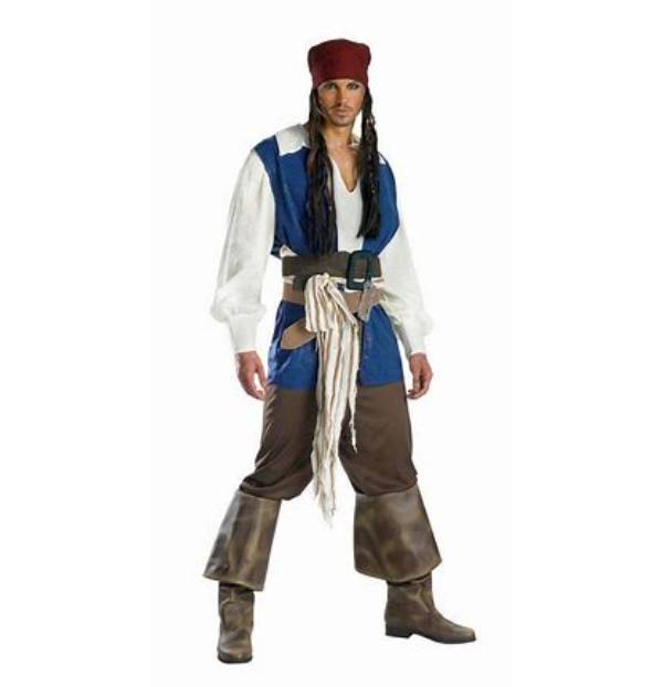 Captain Jack Sparrow Teen Costume by Dis
