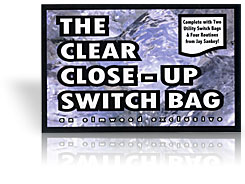 Clear Close up Switch Bag