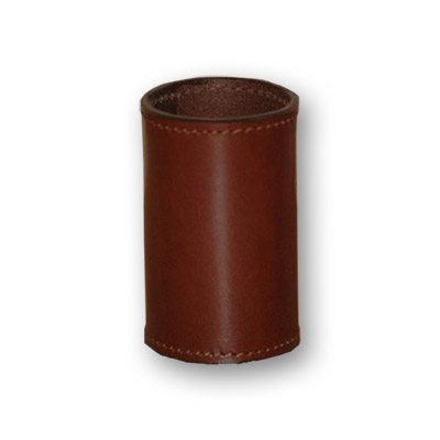 Leather Coin Cylinder (Brown Dollar Size) Tricks