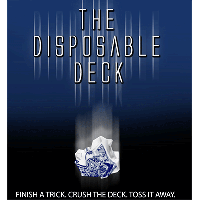 Disposable Deck 2.0 (blue) by David Regal Trick