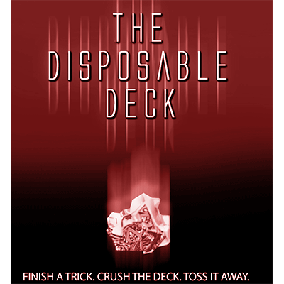 Disposable Deck 2.0 (red) by David Regal Trick